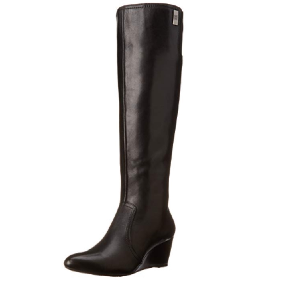 Anne Klein leather boot